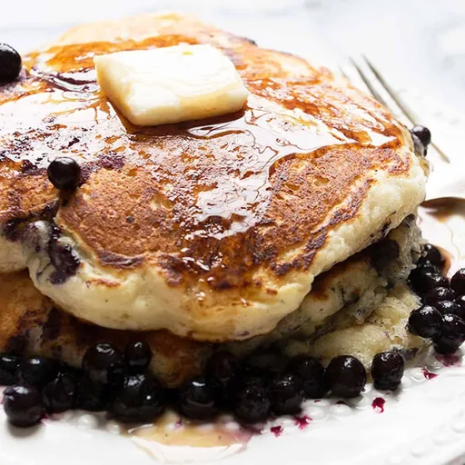 Buttermilk Blueberry Pancakes