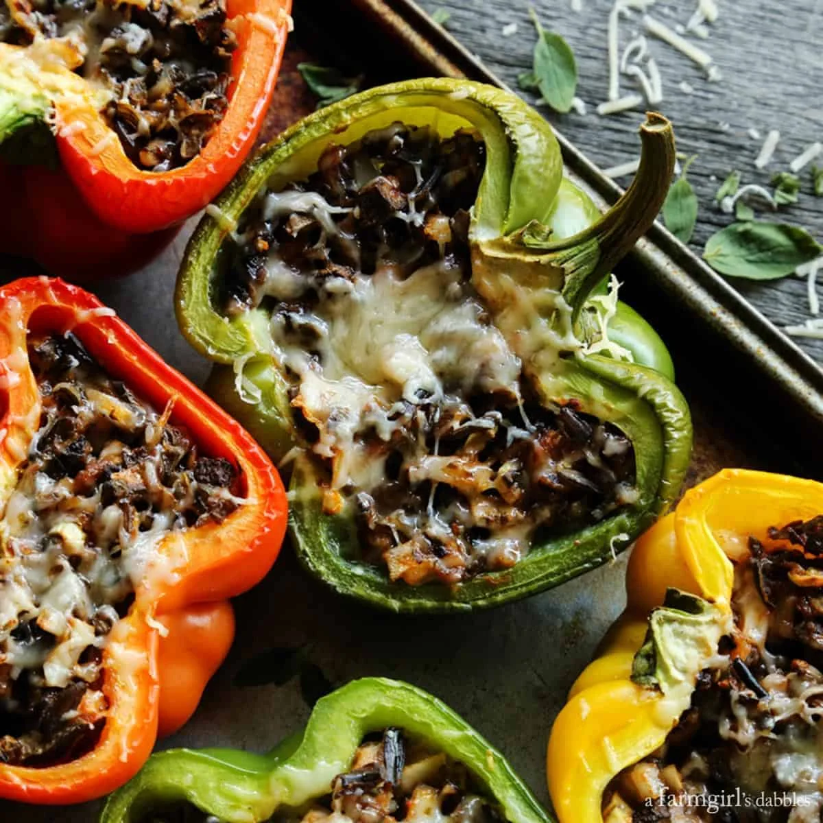 Stuffed Peppers with Rice