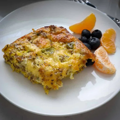 Sausage Egg and Cheese Casserole