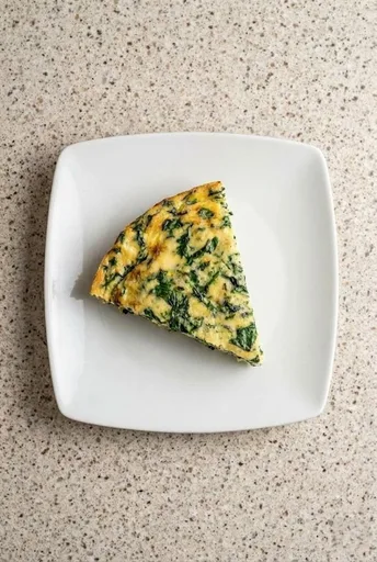 Quiche de espinacas sin base