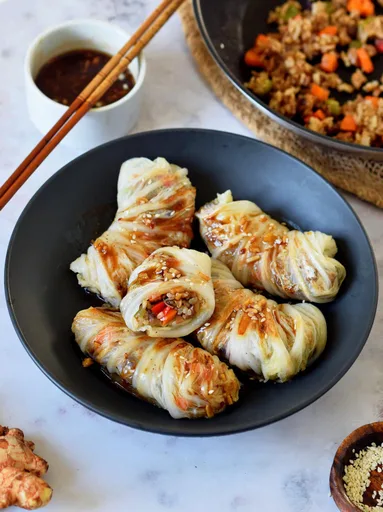 Vegan Cabbage Rolls