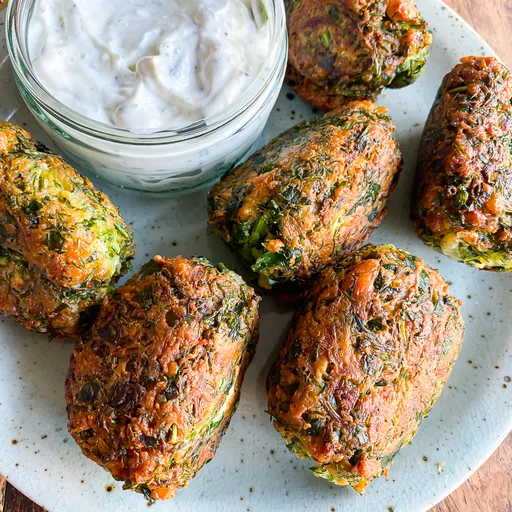 Halloumi Fritters