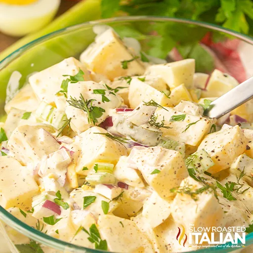 Ensalada de patatas ahumadas (Éxito asegurado)