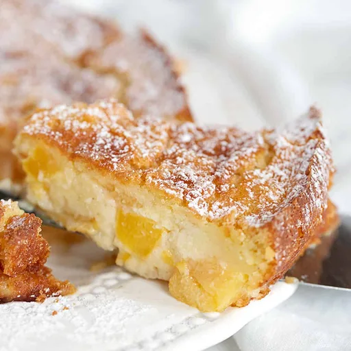 Peaches and Cream Cake