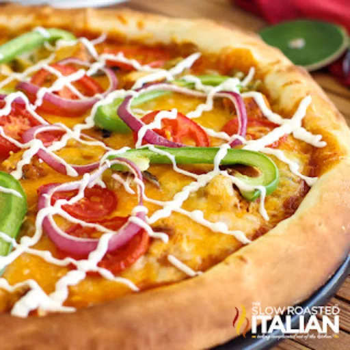 Southwestern-Style Grilled Pizza with Chicken