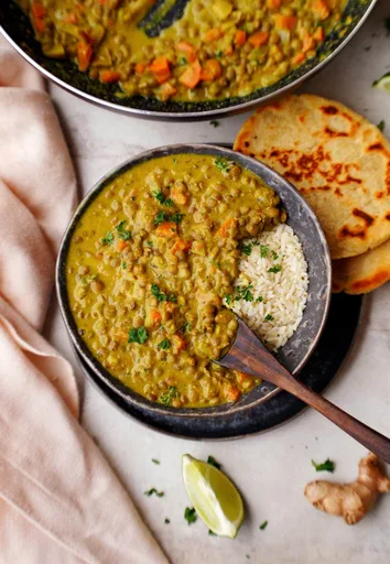 Vegan Lentil Recipes: 1-Pot-Lentil Dal