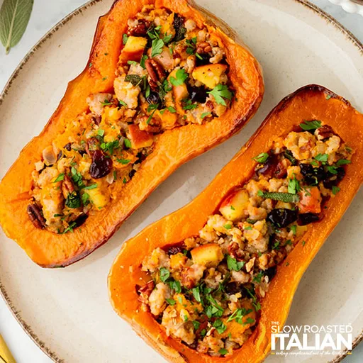 Stuffed Butternut Squash