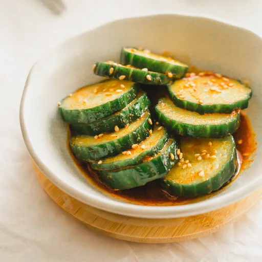 Spicy Korean Cucumber Salad (Oi Muchim)