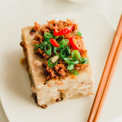 Steamed Taro Cake (芋頭糕)