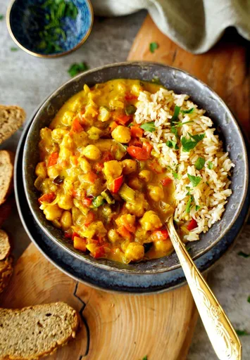 Curry de verduras