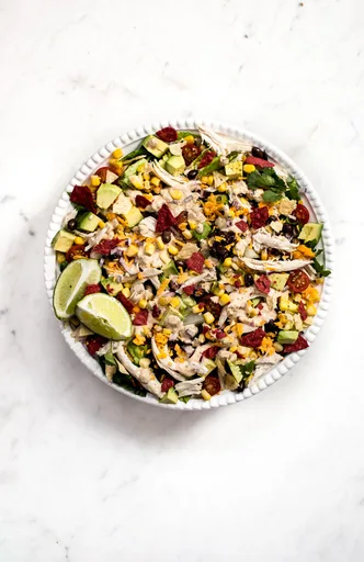 Healthy Chicken Taco Salad Recipe