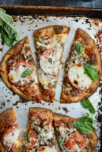 Pizza libanesa de cordero a la Margarita