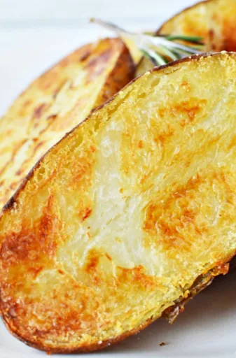 Patatas grandes fundentes asadas al horno