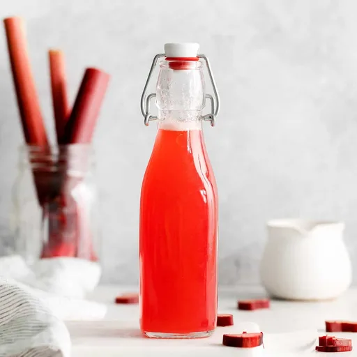 Ruby Rhubarb Syrup