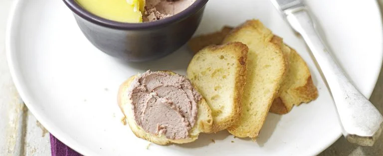 Chicken liver parfaits