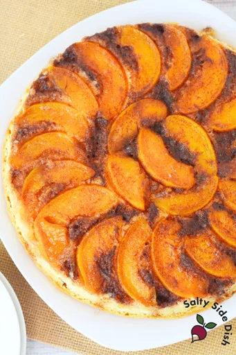 Canned Peach Upside Down Cake