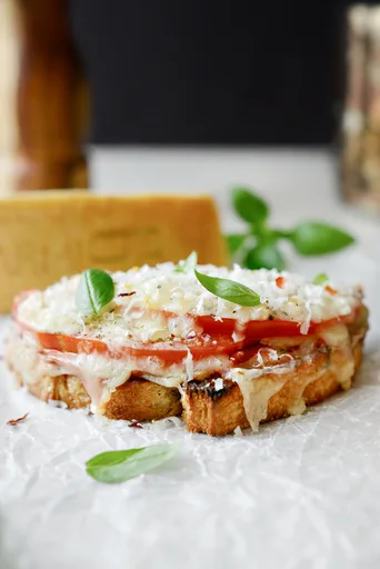 Margherita Pizza Toast