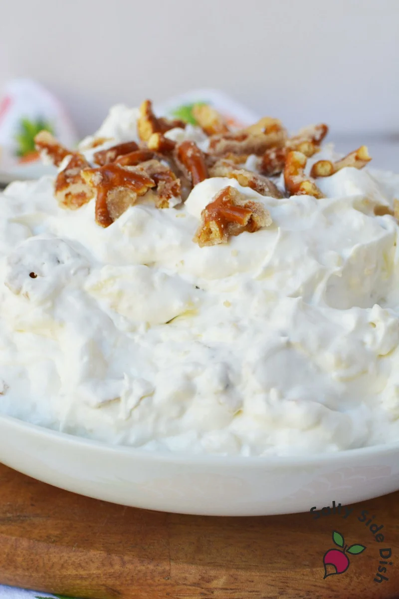 Pineapple Pretzel Salad (Pineapple Fluff)