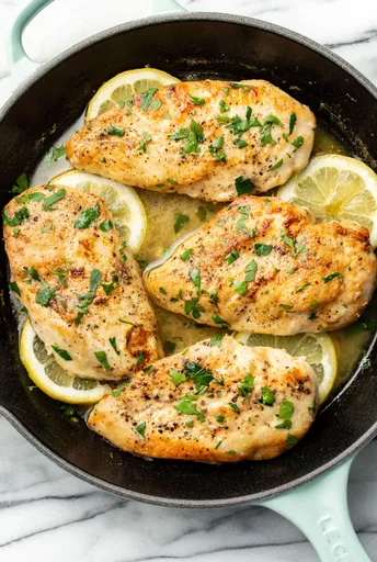 Pollo al limón fácil