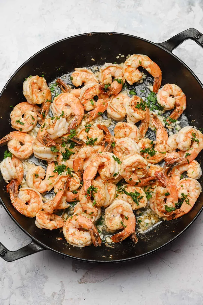 Zesty & Garlicky Cilantro Lime Shrimp in 10 Minutes