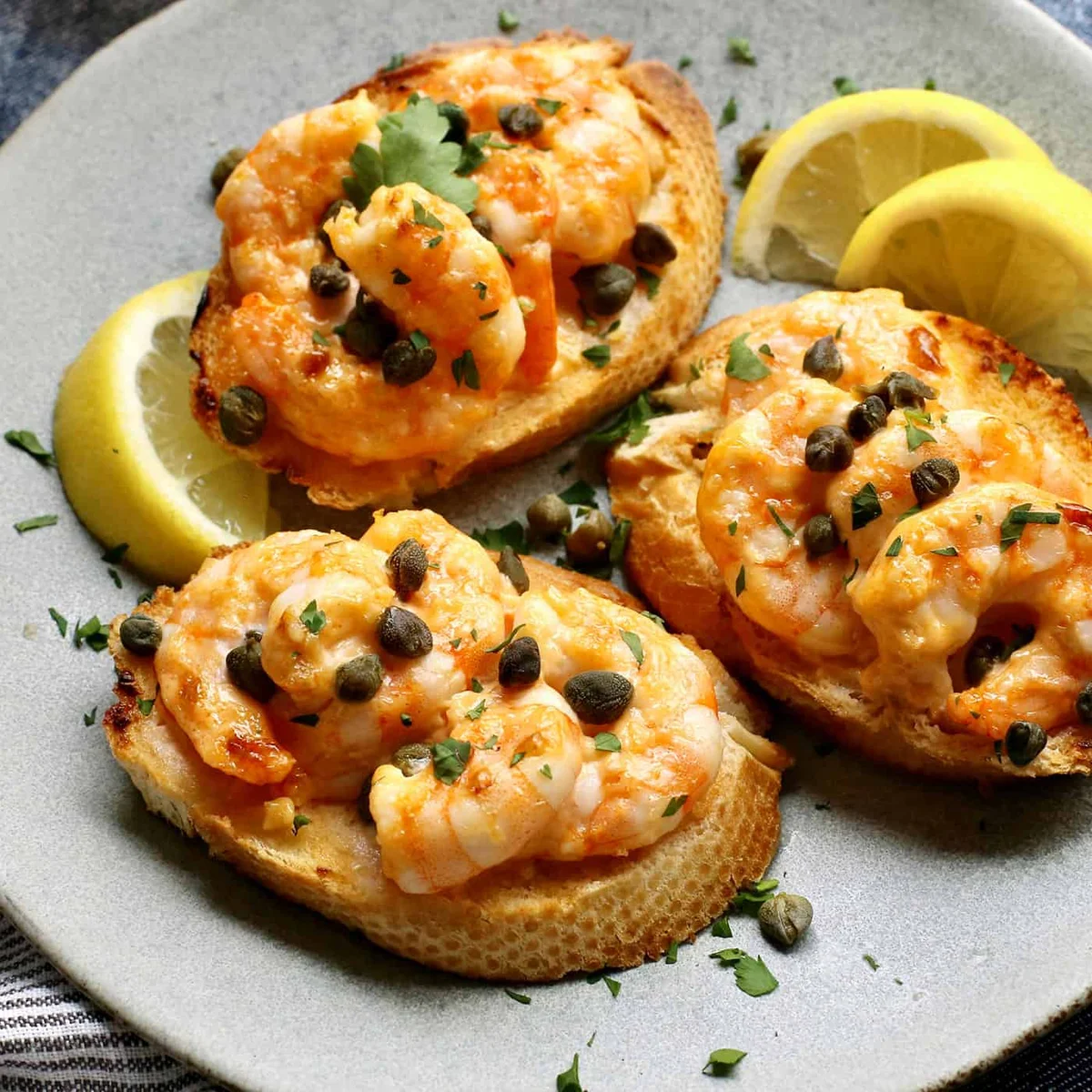 Sriracha Shrimp Toast