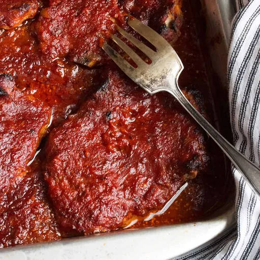 Chuletas de Cerdo Estilo San Luis a la Barbacoa