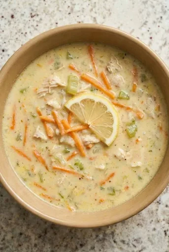 Greek Lemon Chicken Soup