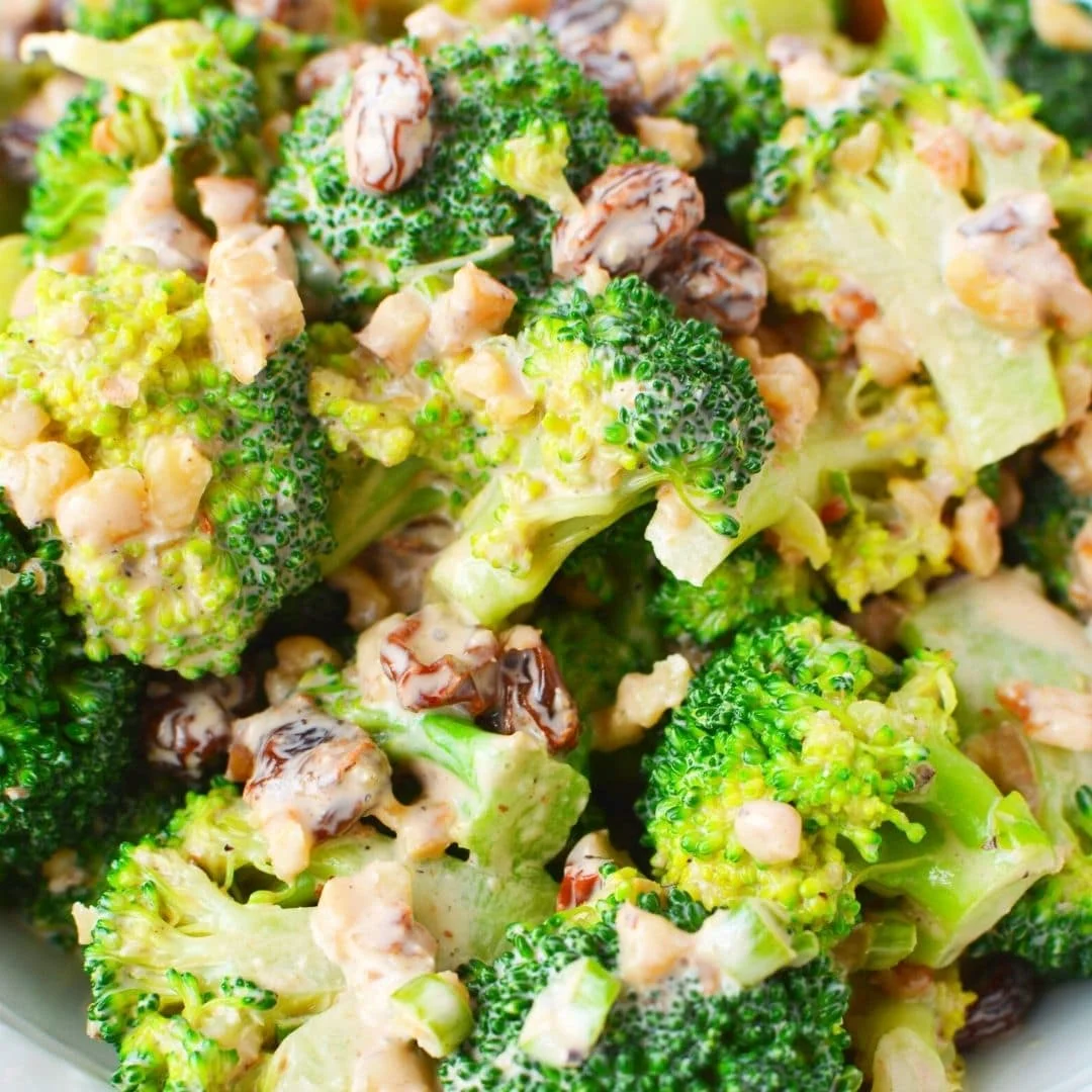 Raisin Broccoli Salad