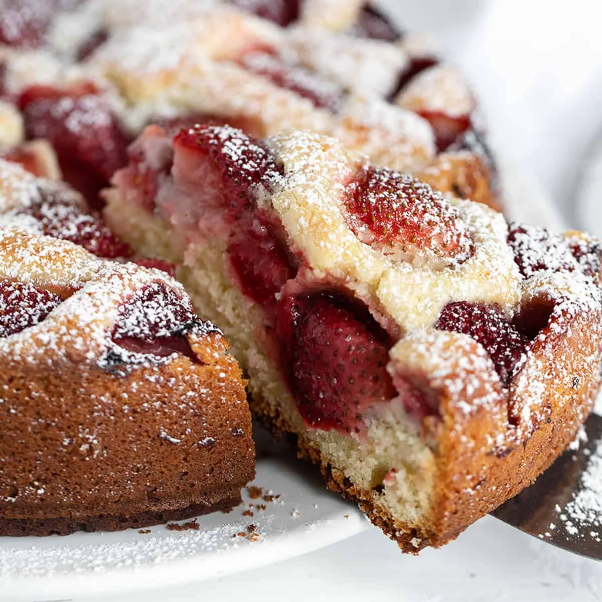 Strawberry Yogurt Cake