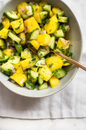 Salsa de mango y lima