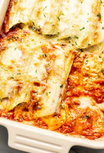 Manicotti de queso