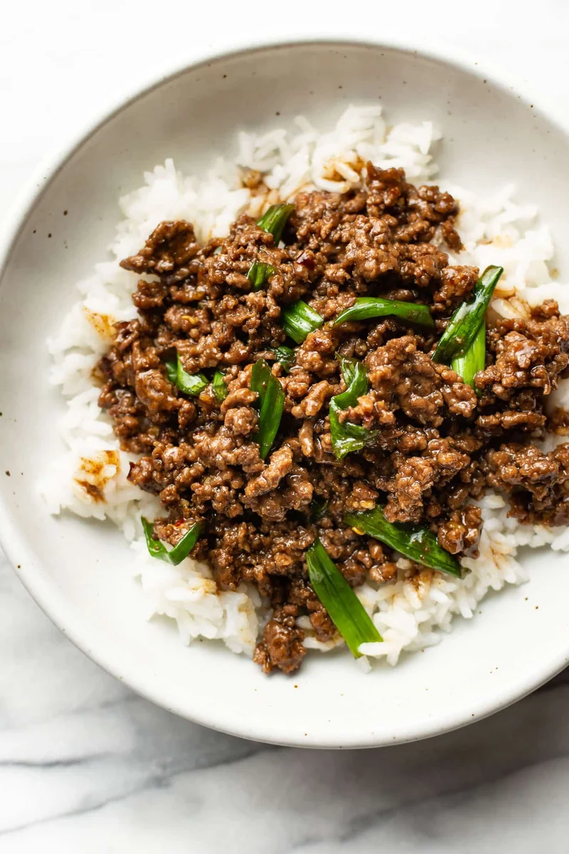 Mongolian Ground Beef