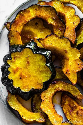 Receta de calabacín bellota asado