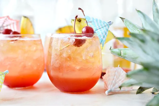 Pineapple Tequila Sunrise Shandy