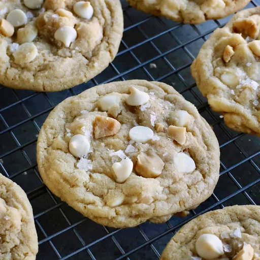 White Chocolate Macadamia Nut Cookies