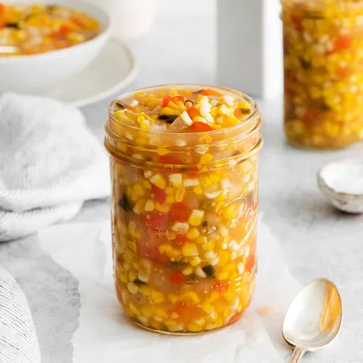 Zesty Sweet Corn Refrigerator Relish