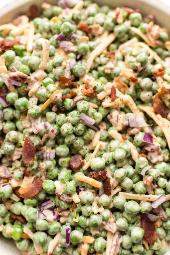Pea Salad with Bacon