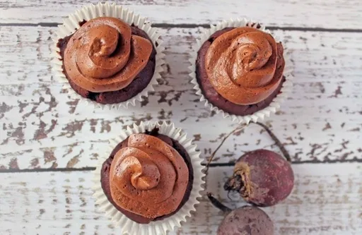 Beetroot Chocolate Cupcakes