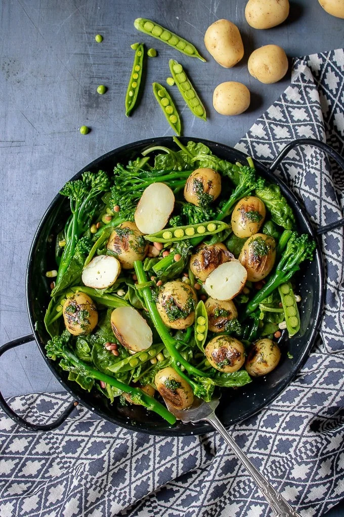 Broccoli Salad with Potatoes