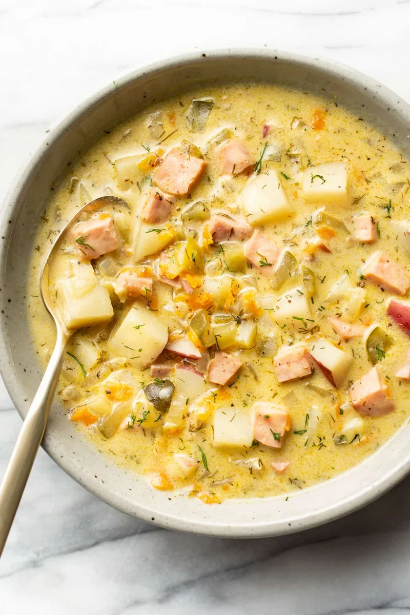 Dill Pickle Soup
