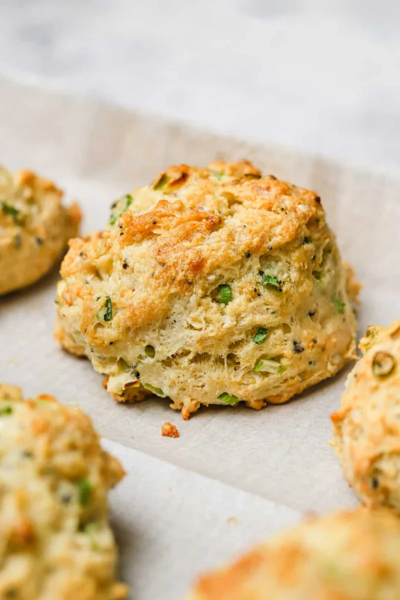 35-Minute Drop Biscuits with Everything Bagel Seasoning