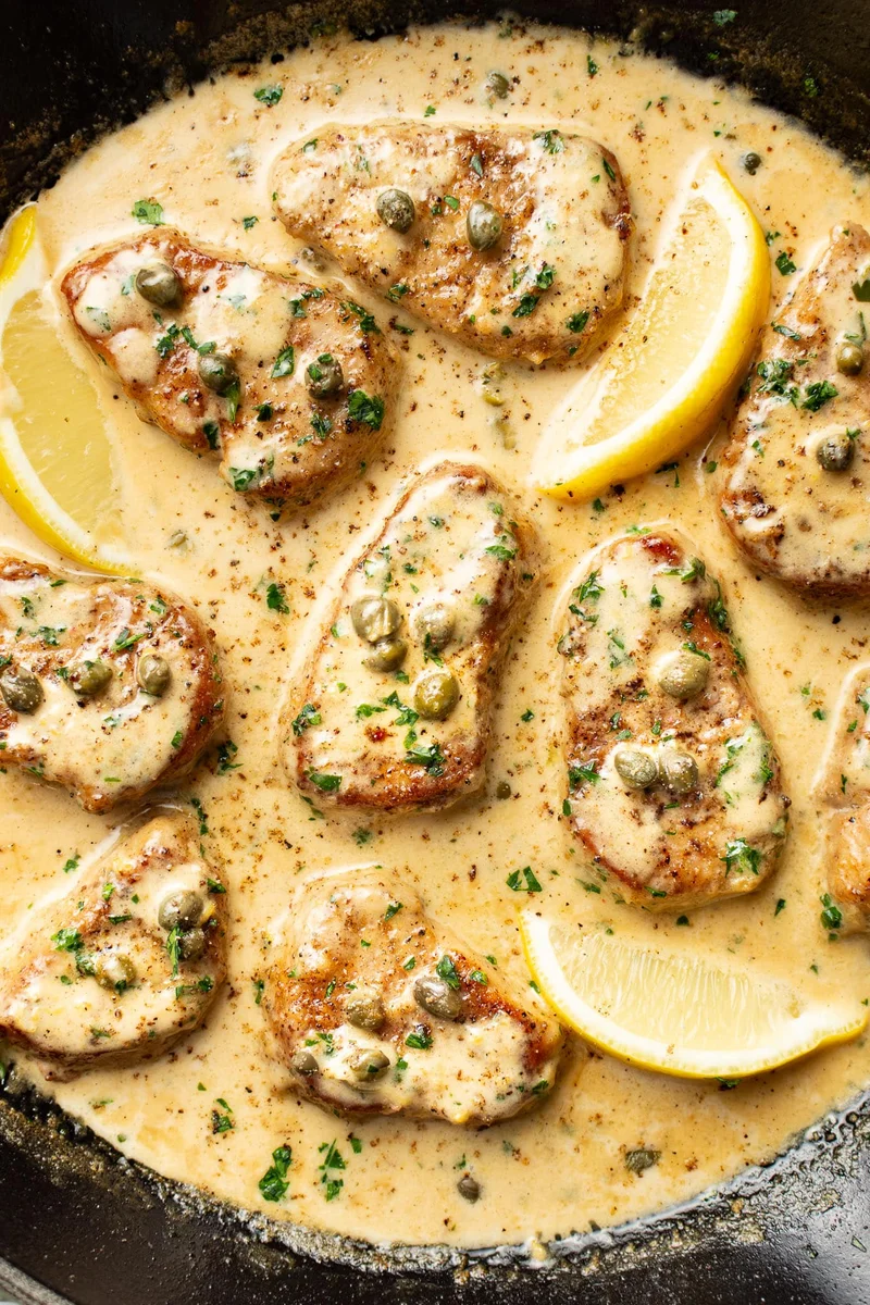 Pork Tenderloin Piccata