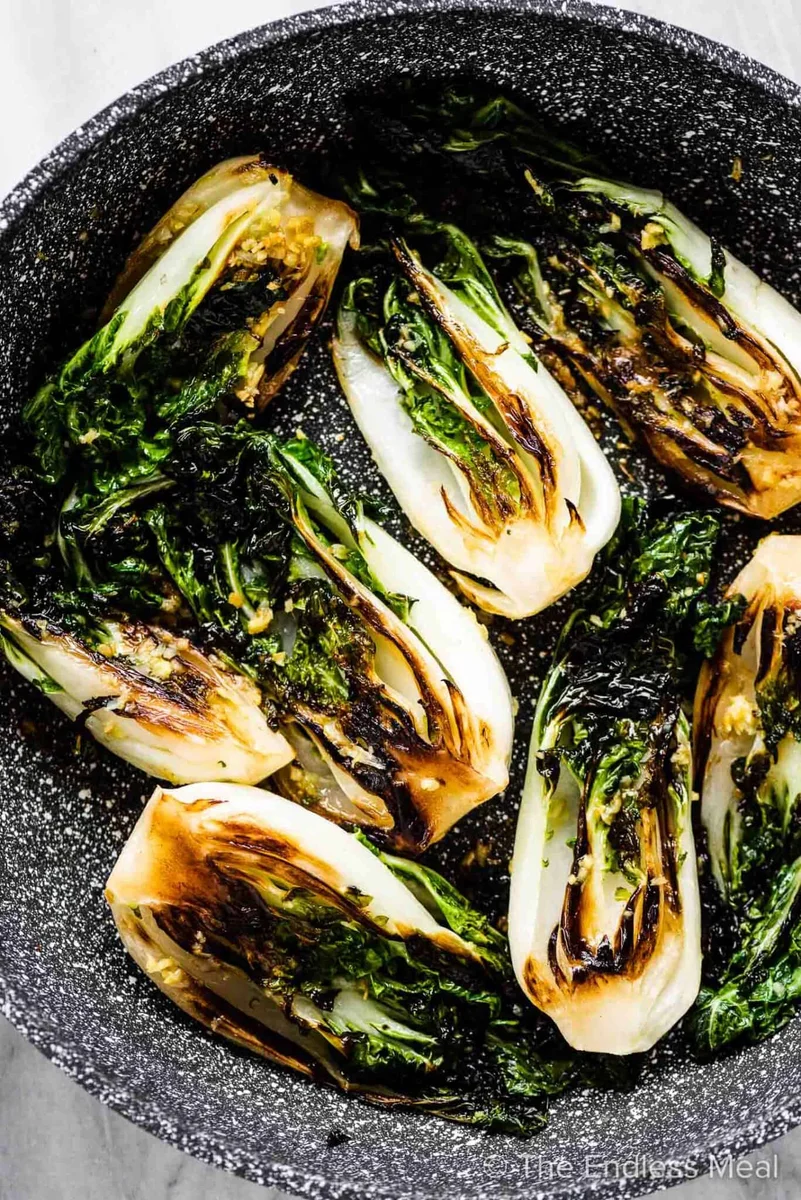 Sauteed Bok Choy with Garlic
