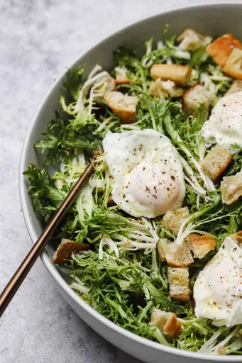 Bistro-Style Frisée Salad with Perfect Poached Eggs
