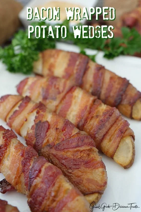 Bacon Wrapped Potato Wedges