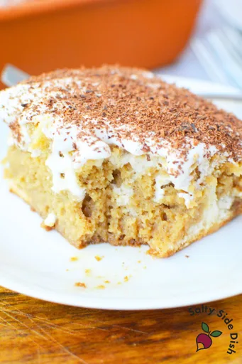 Tiramisu Poke Cake