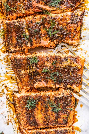 Receta de salmón asado a baja temperatura