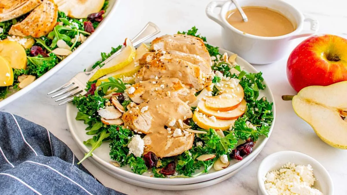 Autumn Salad with Chicken