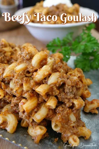 Beefy Taco Goulash