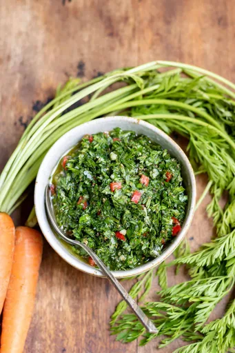 Carrot Top Chimichurri